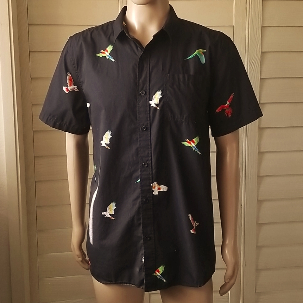 PACSUN Short-Sleeve Tropical Shirt